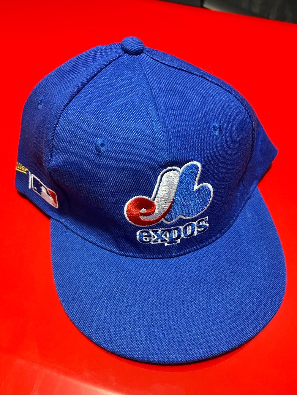 Montreal Expos Retro Blue MLB Snapback Hat